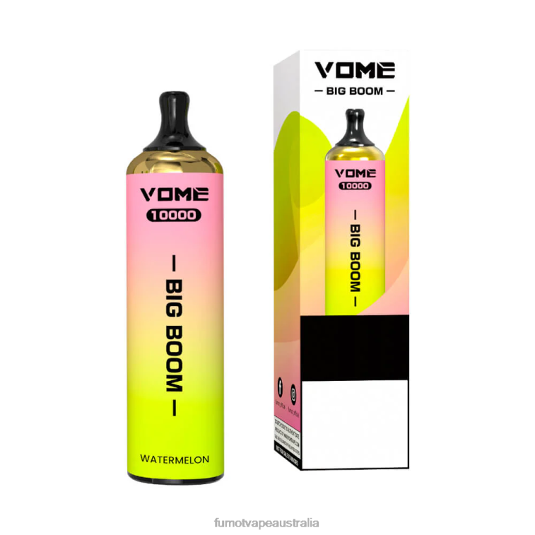 Fumot Discount Code - Fumot Vome Big Boom Disposable Vape Pen 10000 - 20ML (1 Piece) 08L04446 Strawberry Watermelon Ice