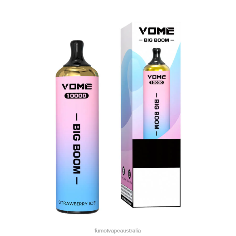 Fumot Discount Code - Fumot Vome Big Boom Disposable Vape Pen 10000 - 20ML (1 Piece) 08L04446 Strawberry Watermelon Ice